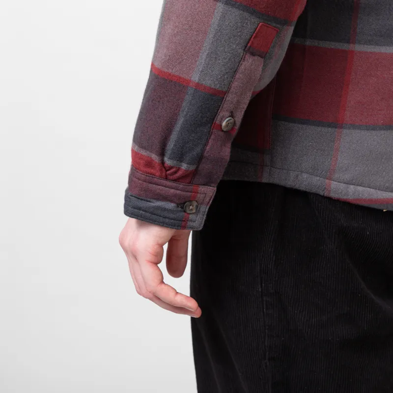 Patagonia Lightweight Insulated Fjord Flannel Shirt William Ink Black-12