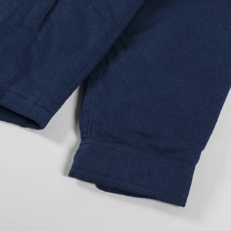 Patagonia Lightweight Insulated Fjord Flannel Shirt New Navy-9