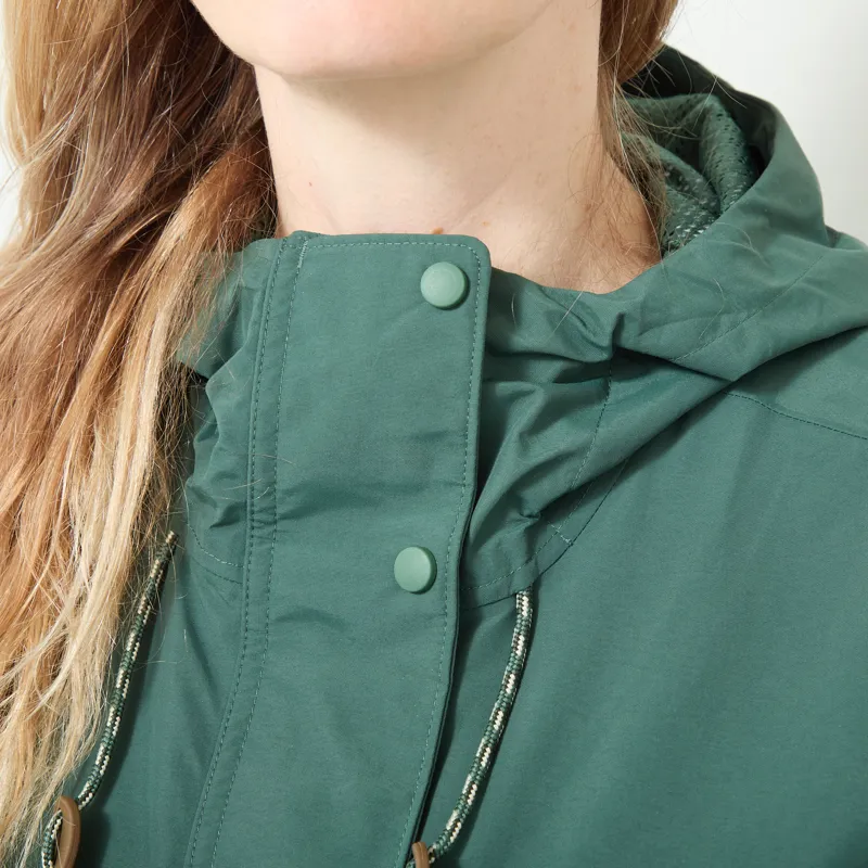 Patagonia Womens Outdoor Everyday Rain Jacket Canopy Green-4