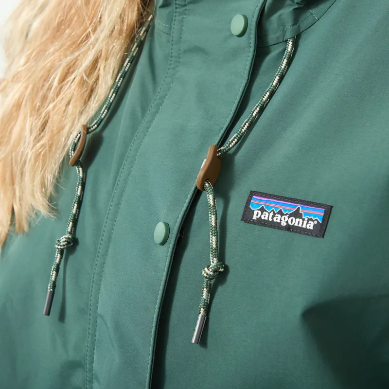 Patagonia Womens Outdoor Everyday Rain Jacket Canopy Green-6