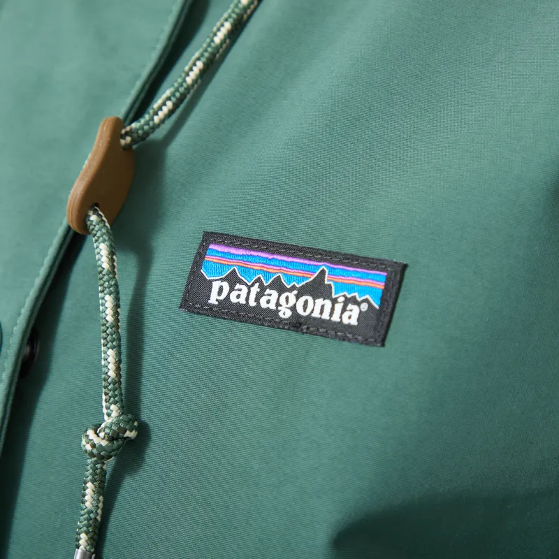 Patagonia Womens Outdoor Everyday Rain Jacket Canopy Green-7