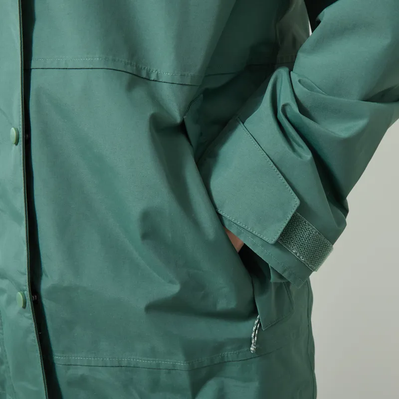 Patagonia Womens Outdoor Everyday Rain Jacket Canopy Green-11