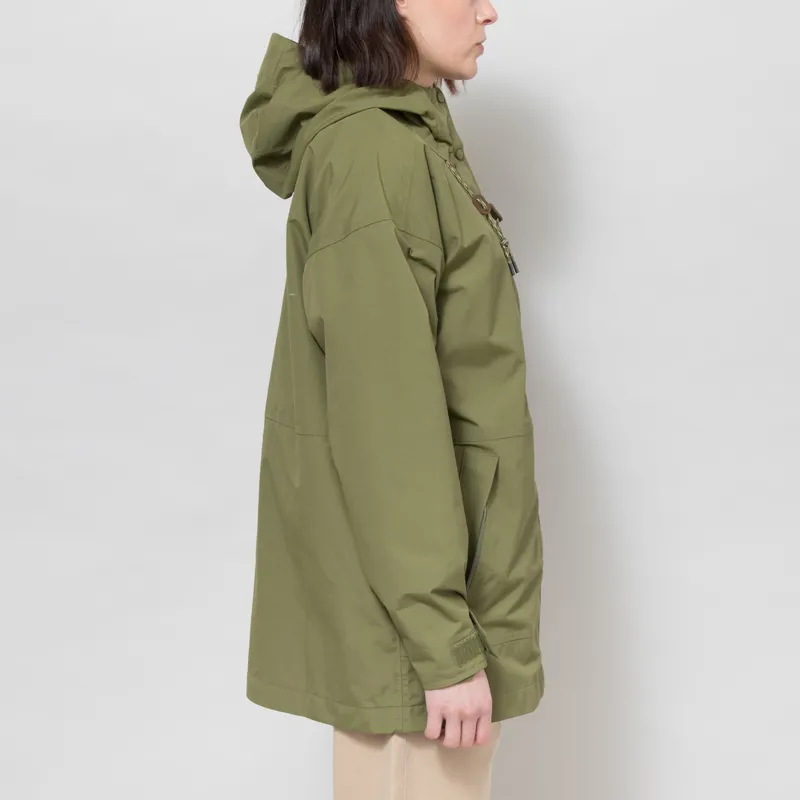 Patagonia Womens Outdoor Everyday Rain Jacket Caper Green-4