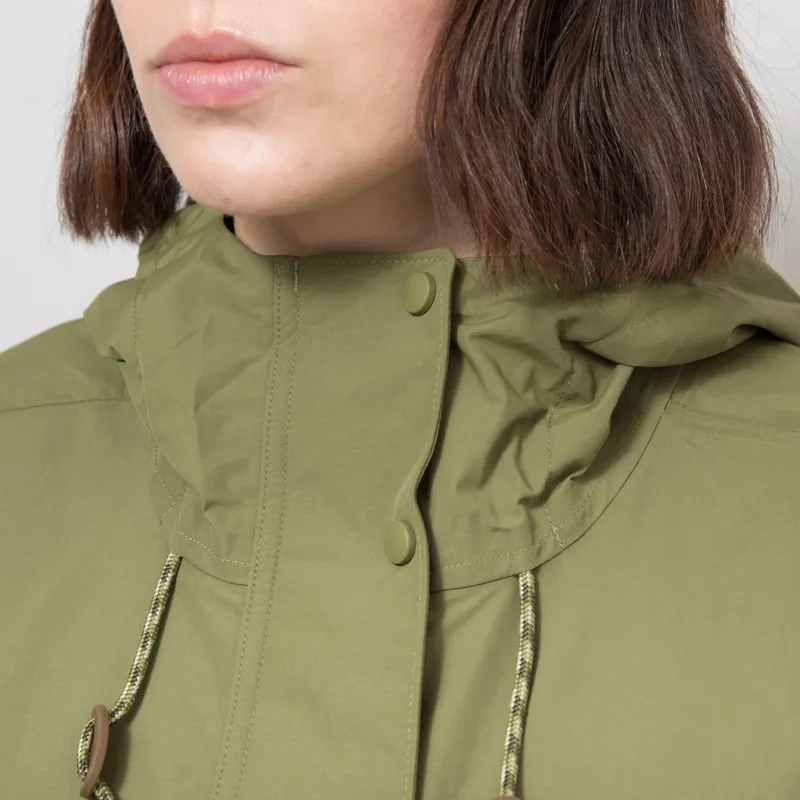 Patagonia Womens Outdoor Everyday Rain Jacket Caper Green-5