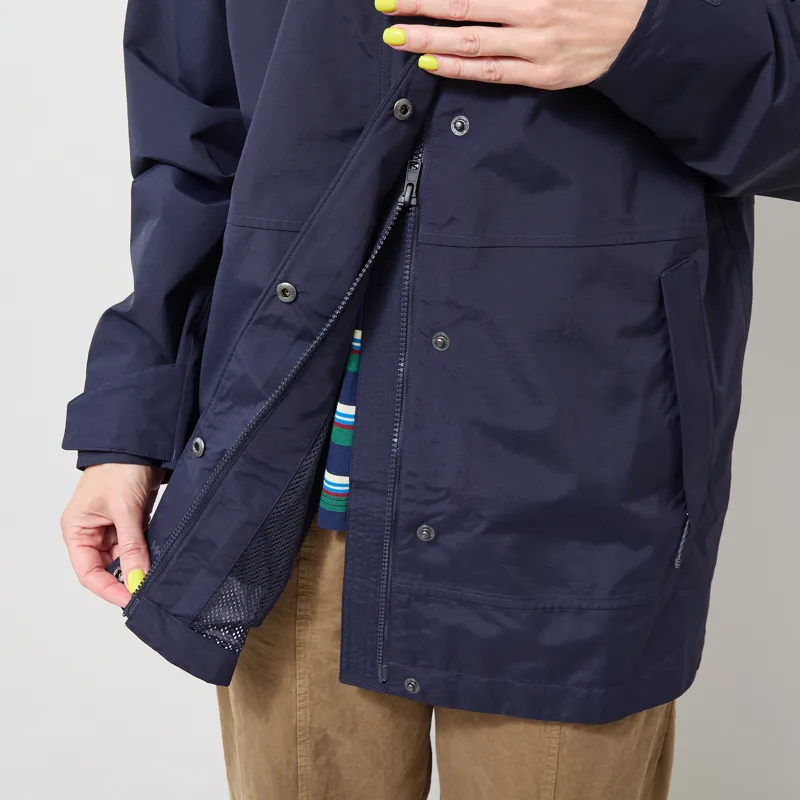 Patagonia Womens Outdoor Everyday Rain Jacket Sunken Blue-8