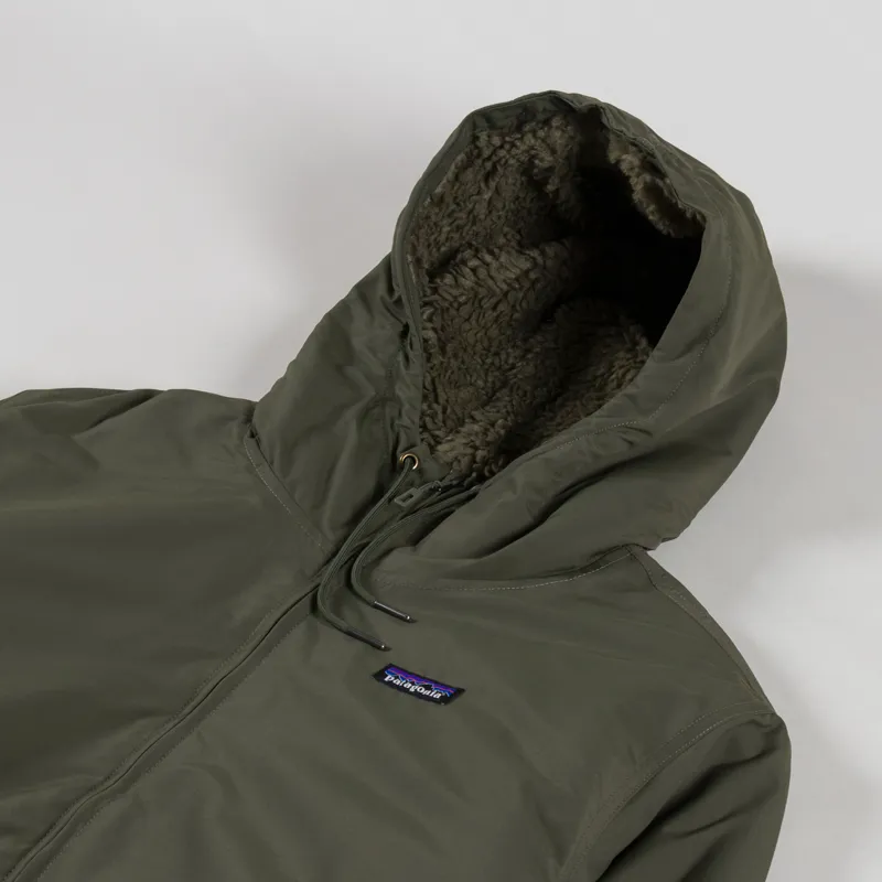 Patagonia Lined Isthmus Hoody Basin Green-3