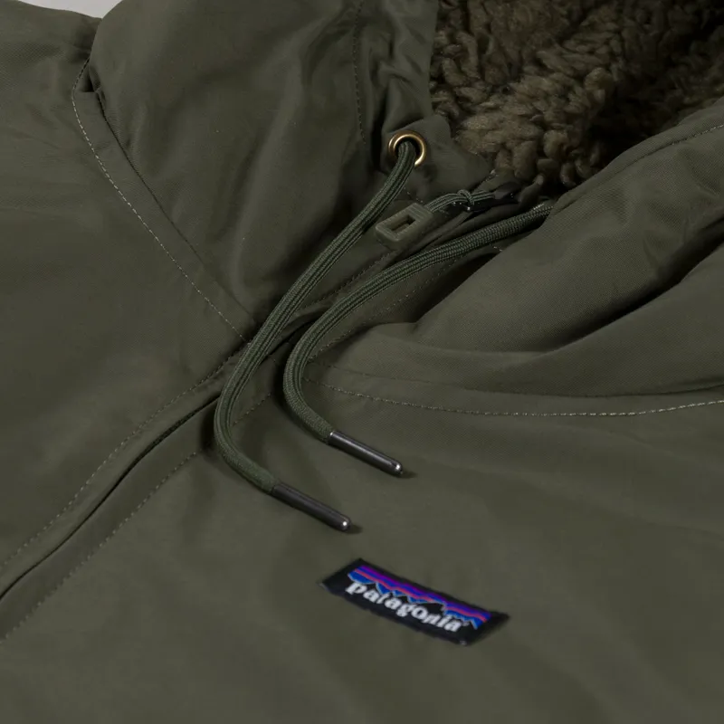 Patagonia Lined Isthmus Hoody Basin Green-5