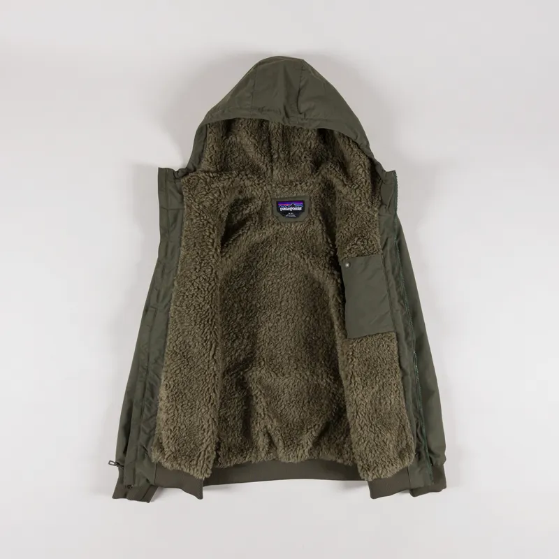 Patagonia Lined Isthmus Hoody Basin Green-1