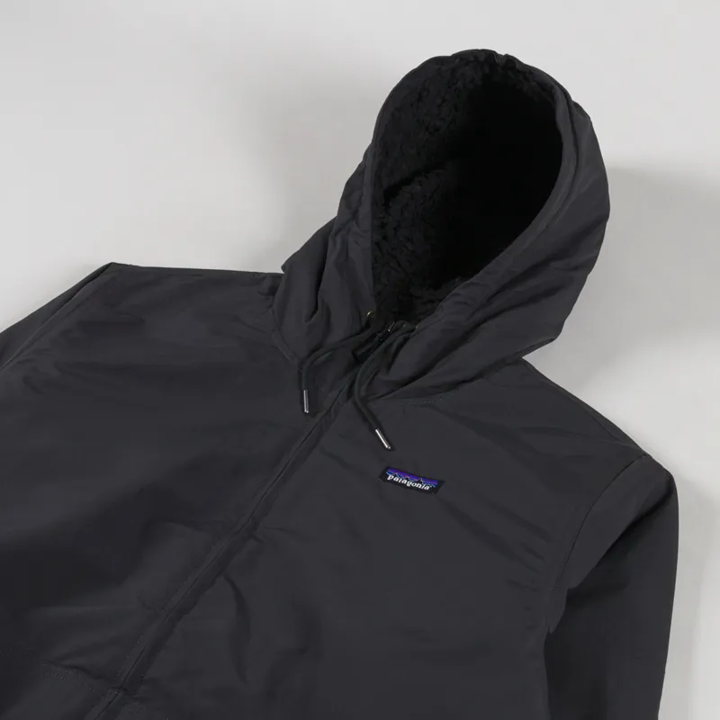 Patagonia Lined Isthmus Hoody Ink Black-3