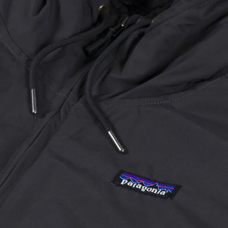 Patagonia Lined Isthmus Hoody Ink Black-6