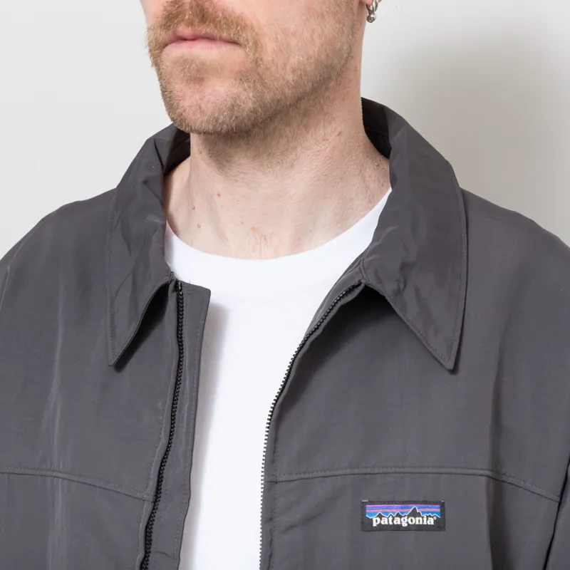 Patagonia Isthmus Unlined Jacket Ink Black-5