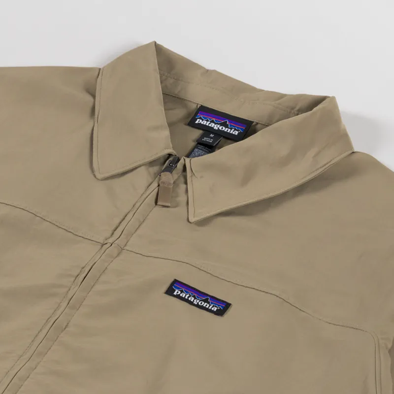 Patagonia Isthmus Unlined Jacket Slab Khaki-4