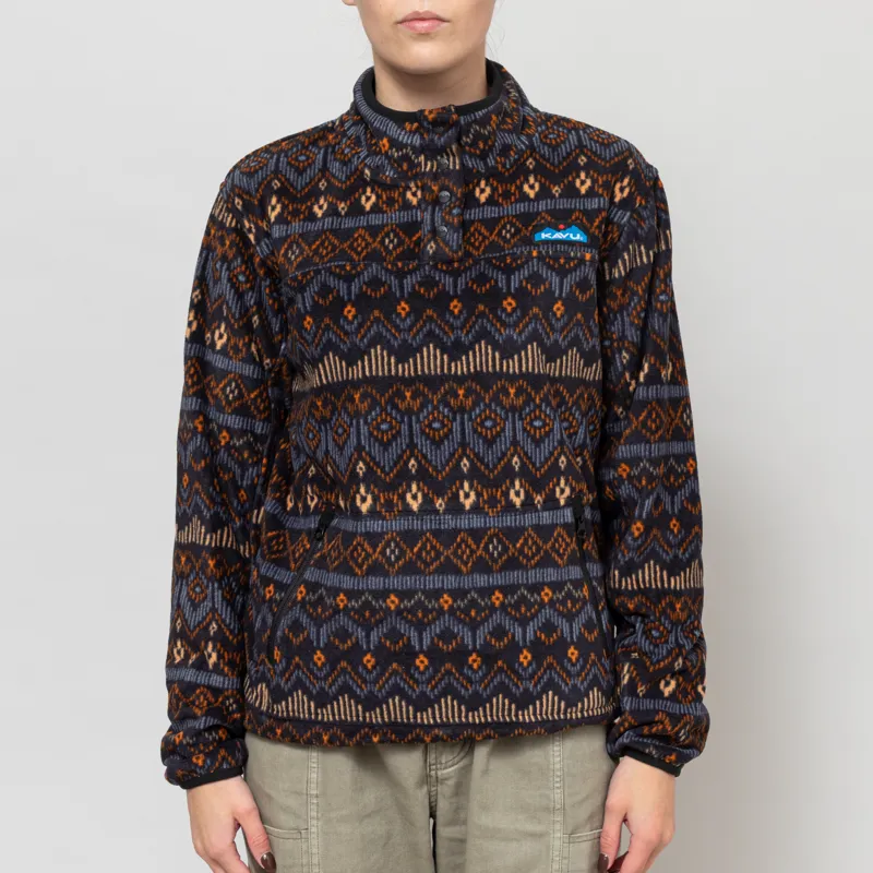 Kavu Womens Cavanaugh Fleece Chalet Holiday