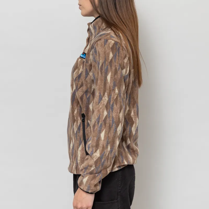 Kavu Womens Cavanaugh Fleece Earth Motion-2