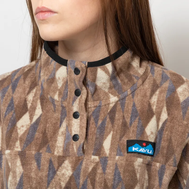 Kavu Womens Cavanaugh Fleece Earth Motion-5