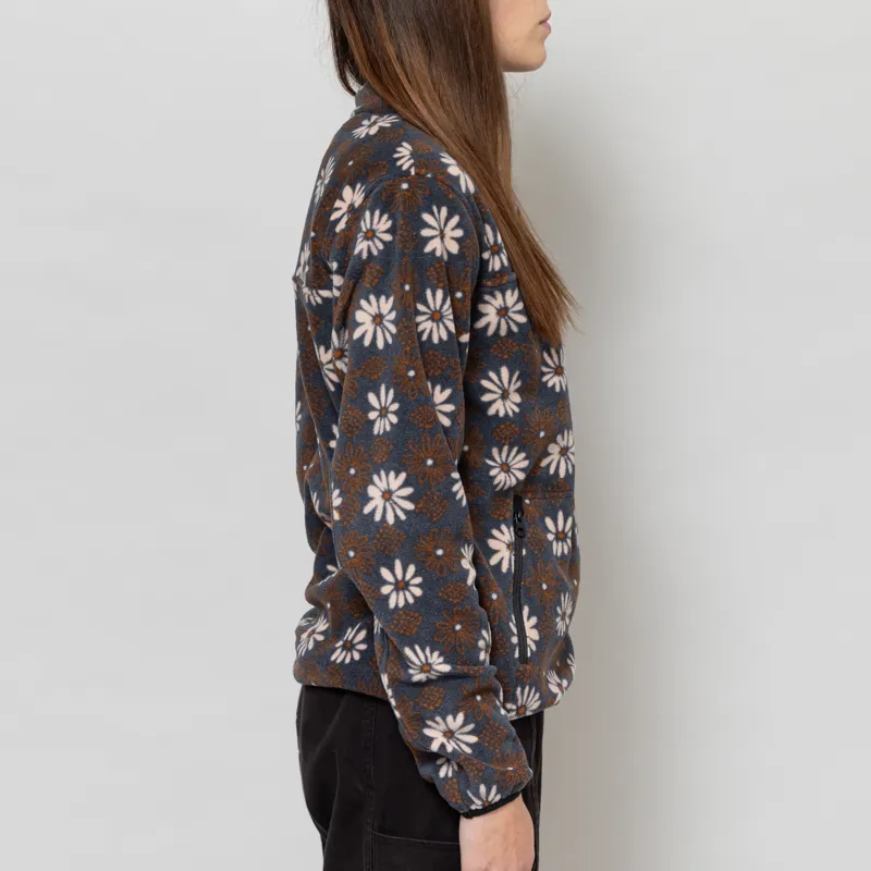 Kavu Womens Cavanaugh Fleece Fall Floral-4