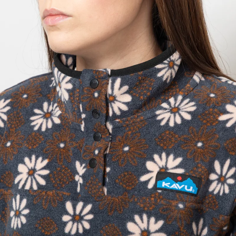 Kavu Womens Cavanaugh Fleece Fall Floral-5