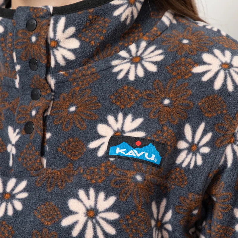 Kavu Womens Cavanaugh Fleece Fall Floral-6