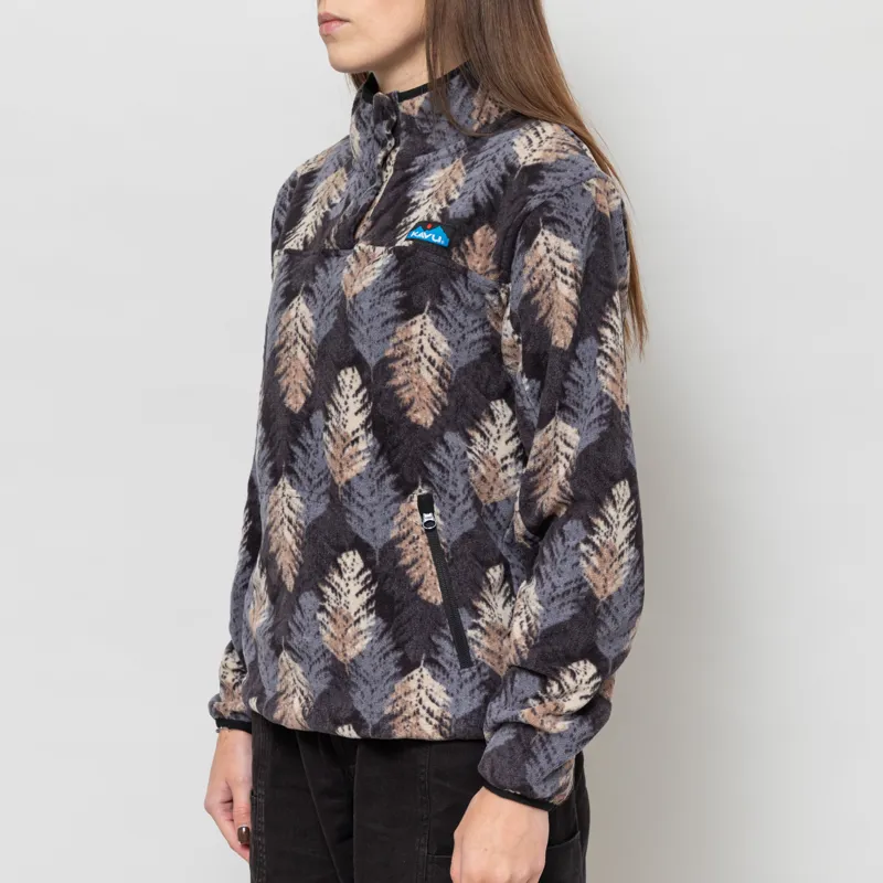 Kavu Womens Cavanaugh Fleece Leaf Layout-1