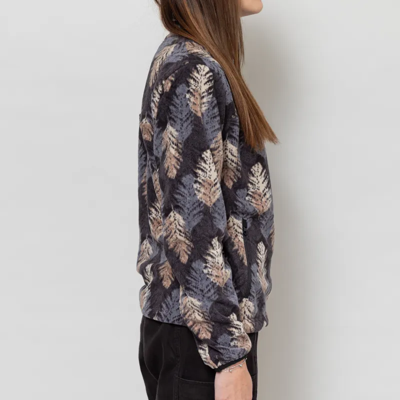 Kavu Womens Cavanaugh Fleece Leaf Layout-4