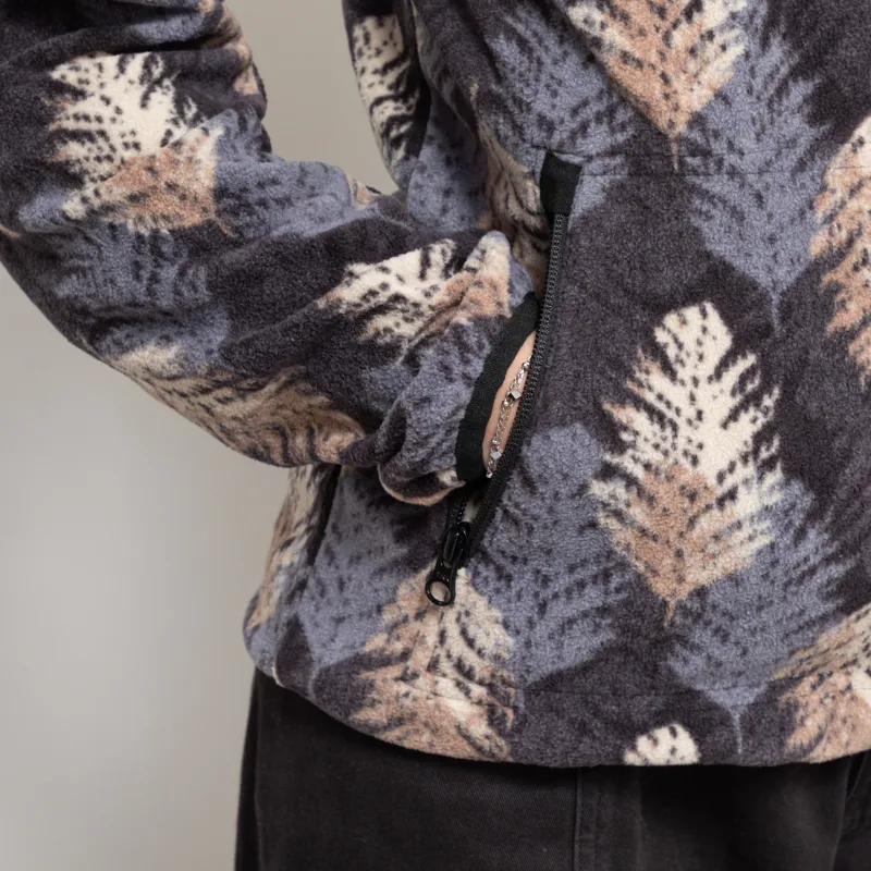 Kavu Womens Cavanaugh Fleece Leaf Layout-7