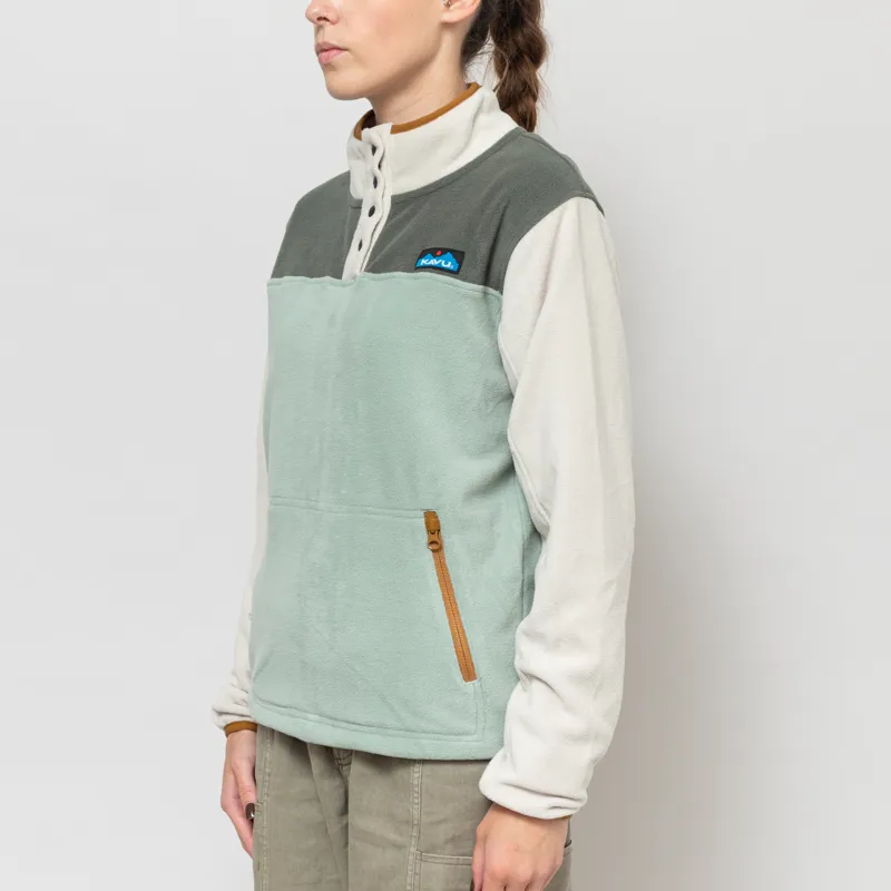 Kavu Womens Cavanaugh Fleece Mystic Forest-1
