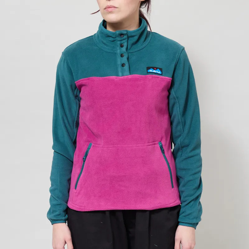 Kavu Womens Cavanaugh Fleece Plum Tree-1