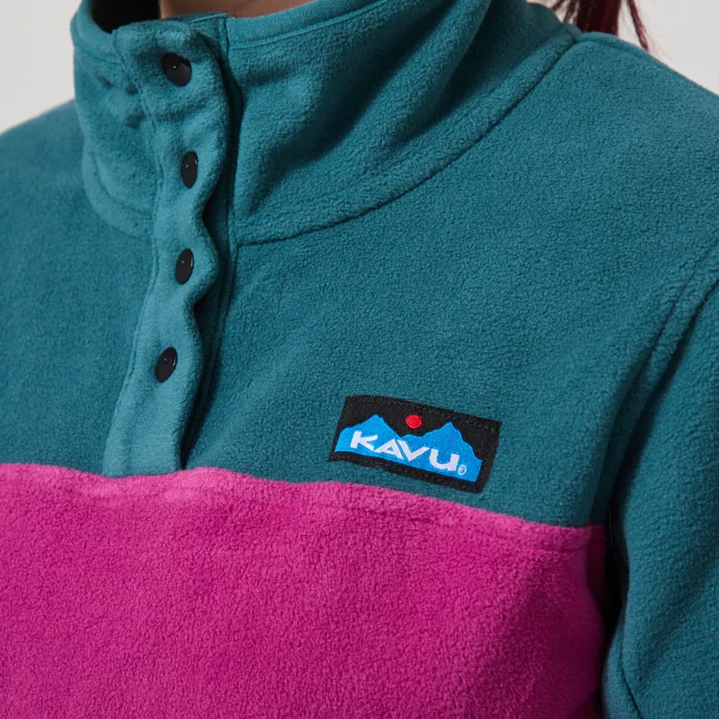Kavu Womens Cavanaugh Fleece Plum Tree-4