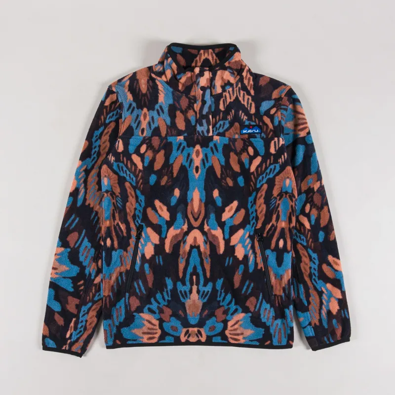 Kavu Womens Cavanaugh Fleece Heritage Winds
