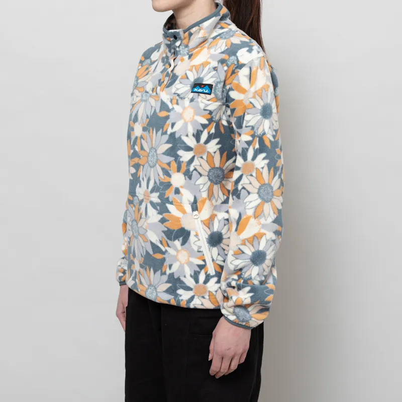 Kavu Womens Cavanaugh Fleece Spring Bloom-1