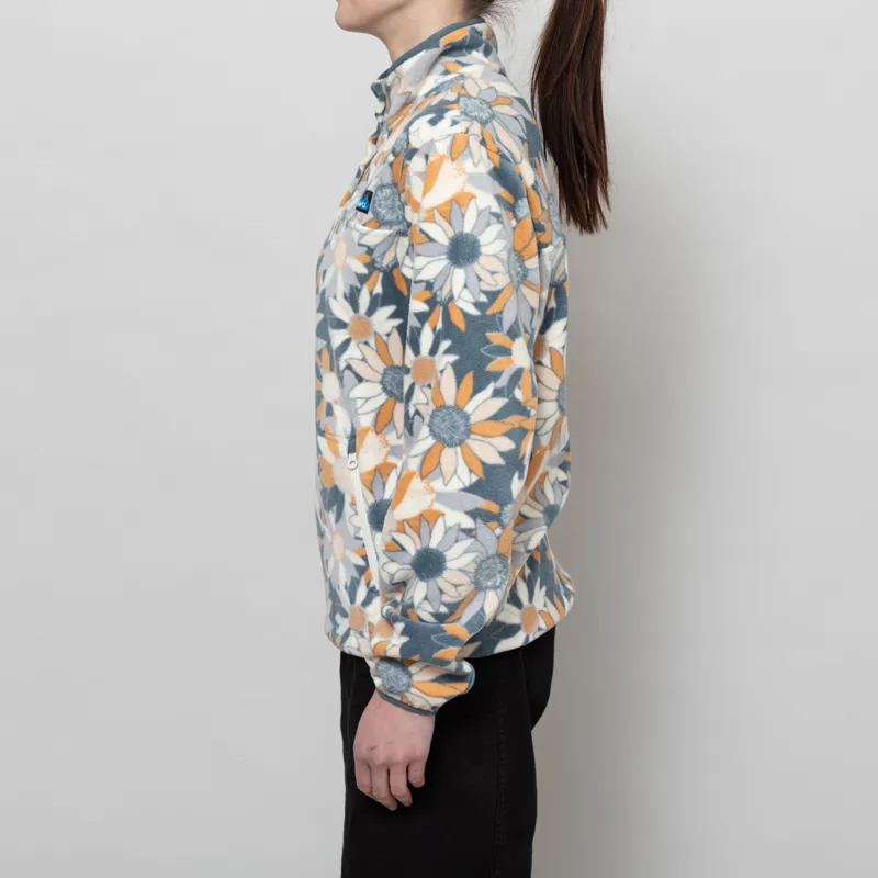 Kavu Womens Cavanaugh Fleece Spring Bloom-2