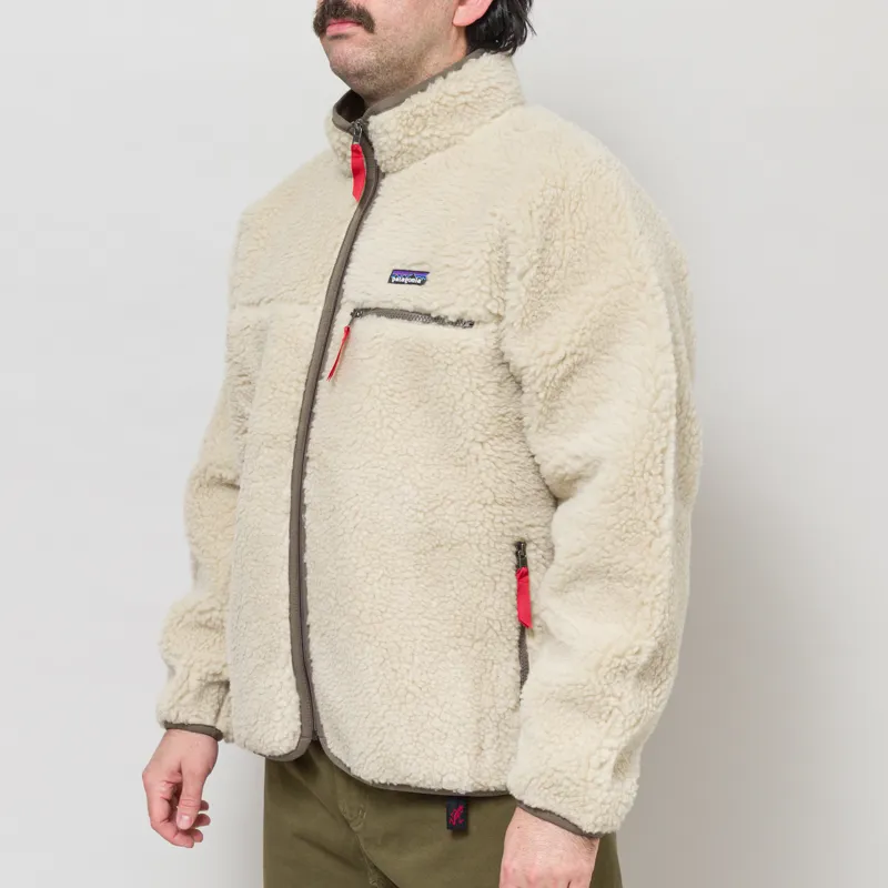 Patagonia Natural Blend Retro Cardigan Dark Natural Marlow Brown-1