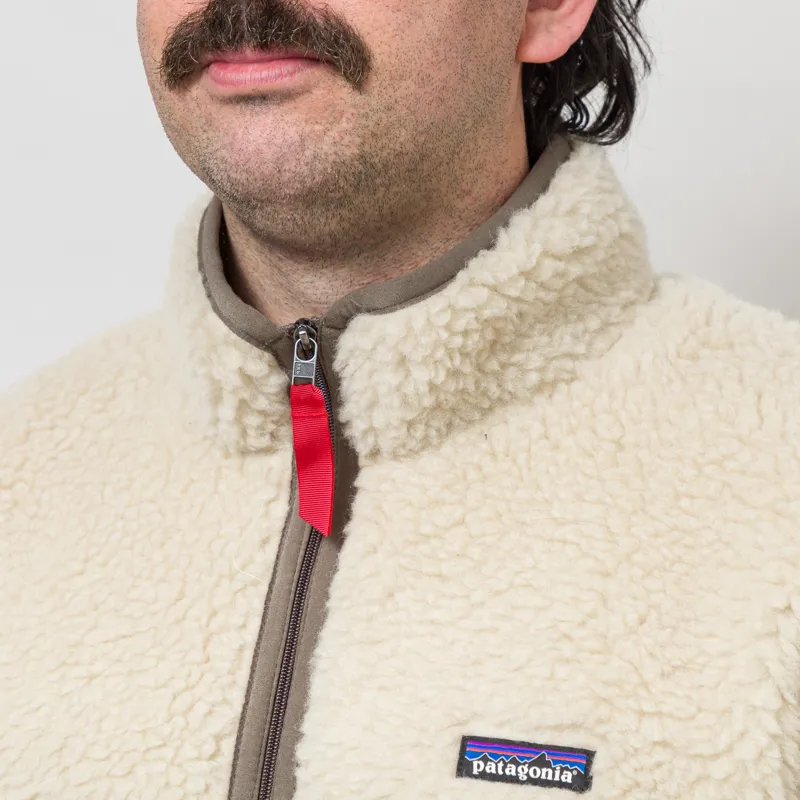 Patagonia Natural Blend Retro Cardigan Dark Natural Marlow Brown-5