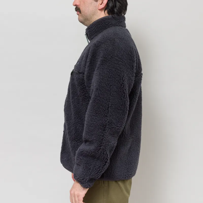 Patagonia Natural Blend Retro Cardigan Ink Black-2