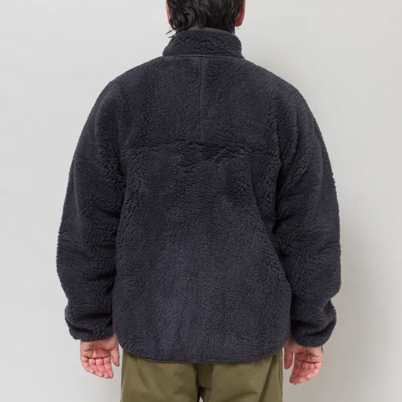 Patagonia Natural Blend Retro Cardigan Ink Black-3