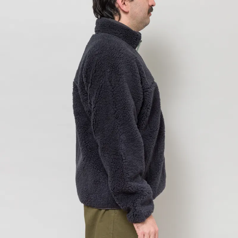 Patagonia Natural Blend Retro Cardigan Ink Black-4