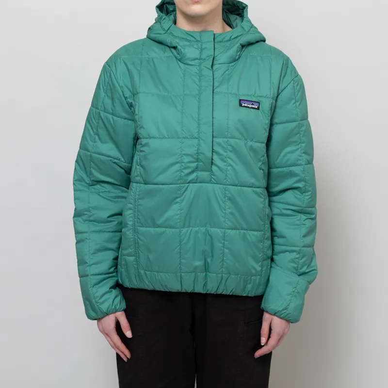 Patagonia Womens Light Gust Hooded Pullover Heartleaf Green