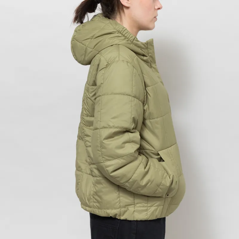 Patagonia Womens Light Gust Hooded Pullover Caper Green-5