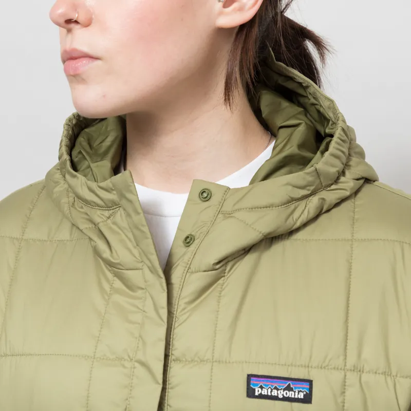Patagonia Womens Light Gust Hooded Pullover Caper Green-6