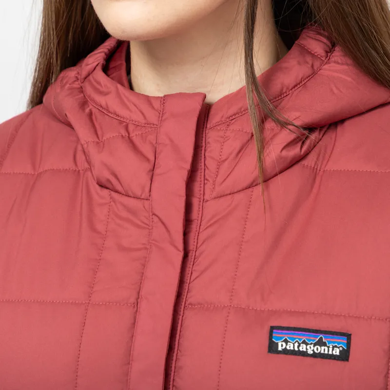 Patagonia Womens Light Gust Hooded Pullover Sequoia Red-6
