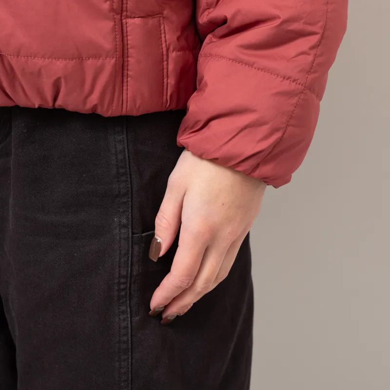 Patagonia Womens Light Gust Hooded Pullover Sequoia Red-11