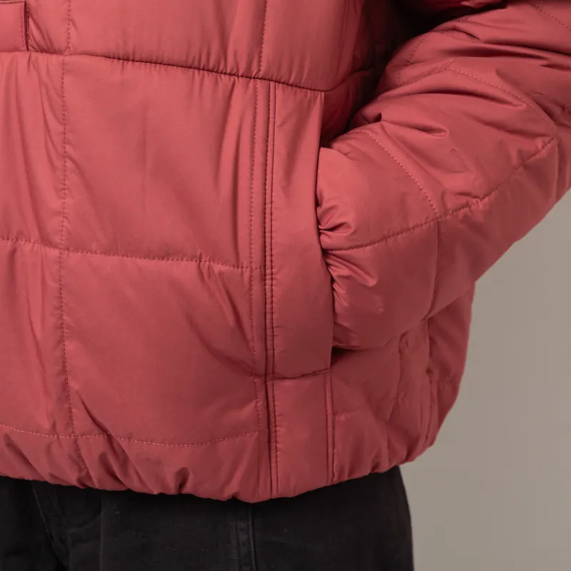 Patagonia Womens Light Gust Hooded Pullover Sequoia Red-9