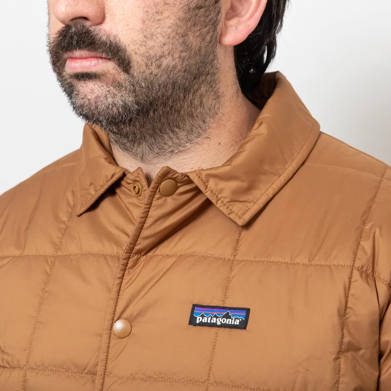 Patagonia Light Gust Shirt Jacket Deer Brown-5