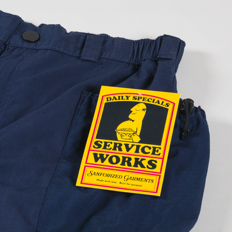 Service Works Gardener Shorts Navy-5