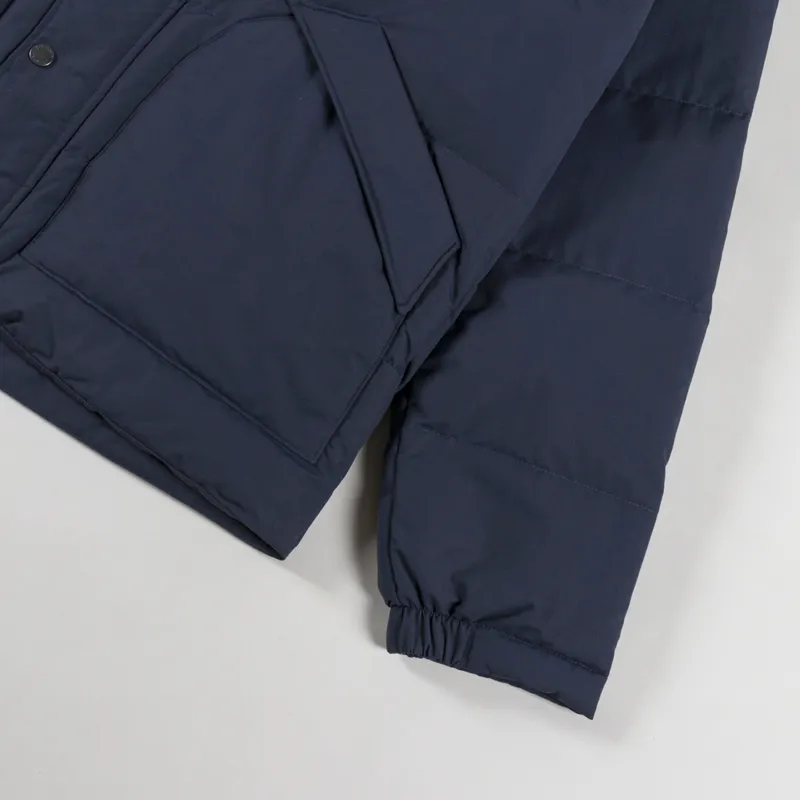 Patagonia Downdrift Jacket Smolder Blue Burnished Red-8