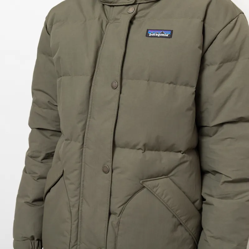 Patagonia Womens Downdrift Parka Basin Green-9