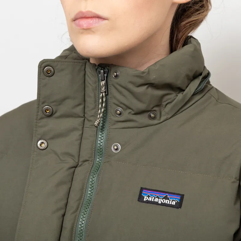 Patagonia Womens Downdrift Parka Basin Green-8