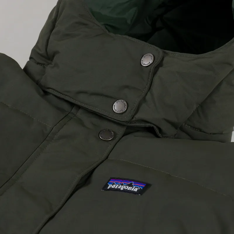 Patagonia Womens Downdrift Parka Pine Needle Green-6