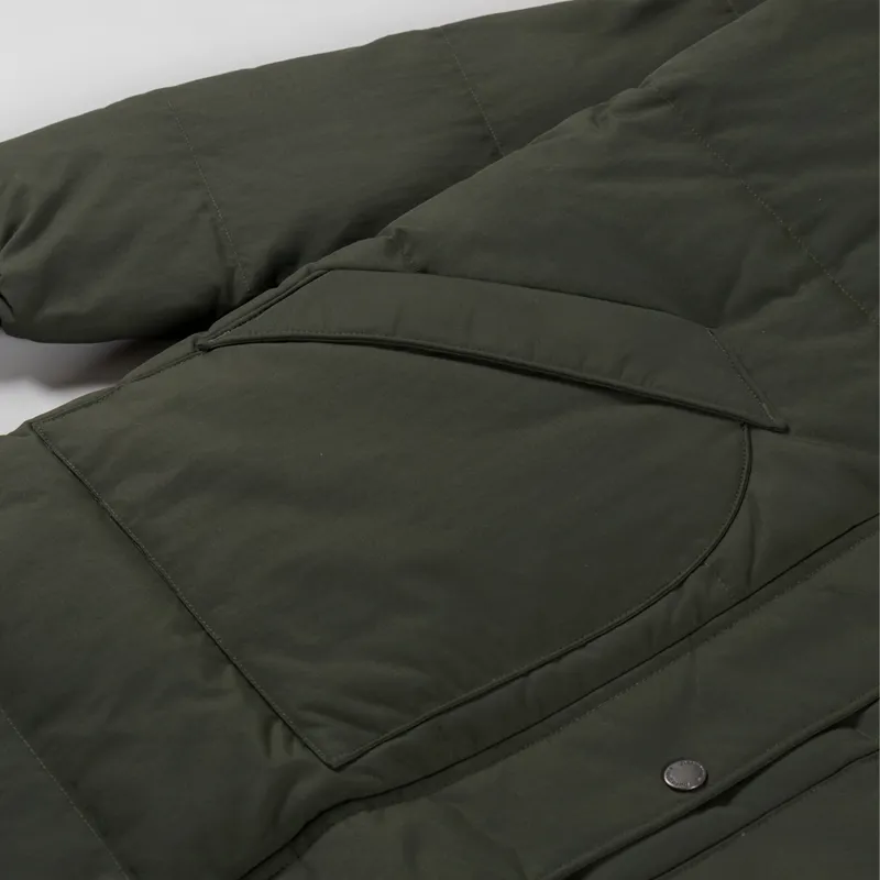 Patagonia Womens Downdrift Parka Pine Needle Green-7