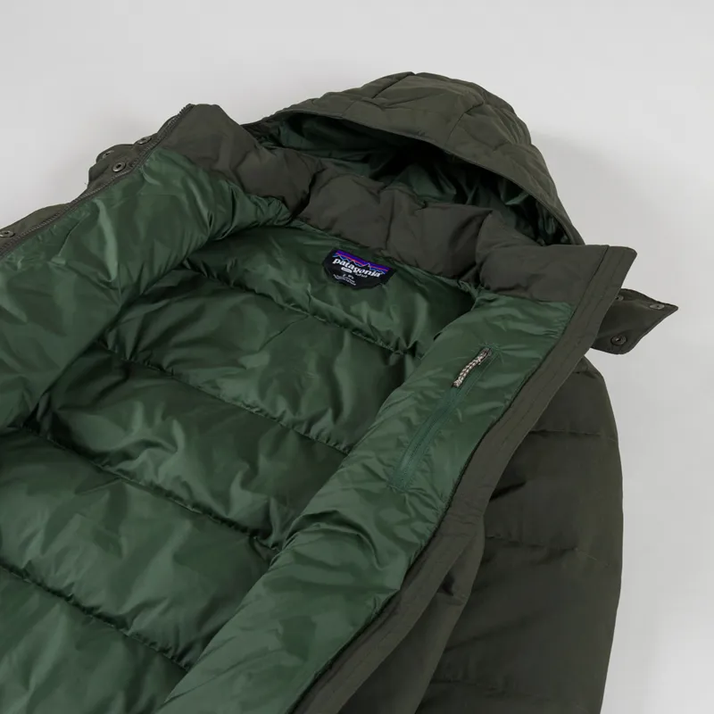 Patagonia Womens Downdrift Parka Pine Needle Green-4